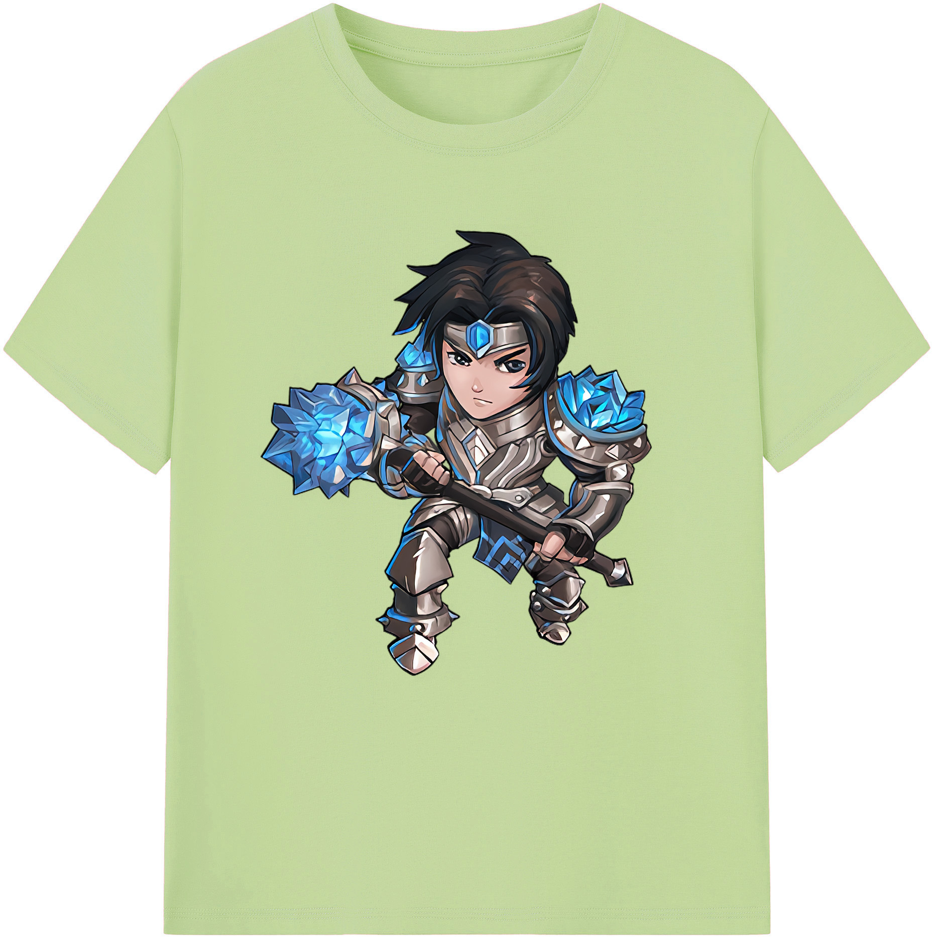 リーグ・オブ・レジェンド League of Legends LOL 綿100％半袖Tシャツ（フロントプリント）